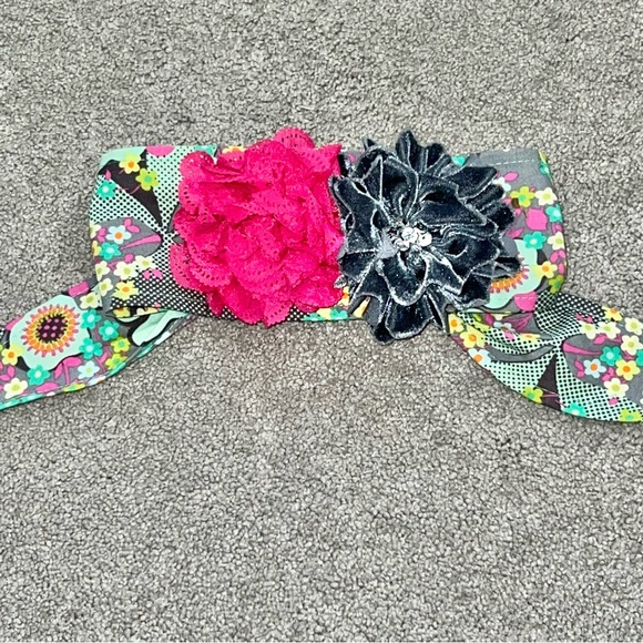 2T Giggle Moon Eternal Bliss Twirl Ruffle Ling Sleeve Fall Dress & Headband Set - Picture 7 of 10